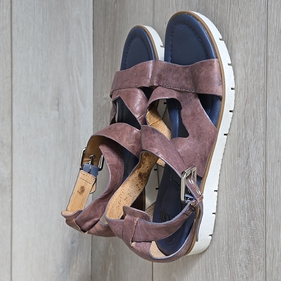 Sofft Women's Brown Strappy Leather Comfort Sandals Shoes Sz 8M - Picture 2 of 14